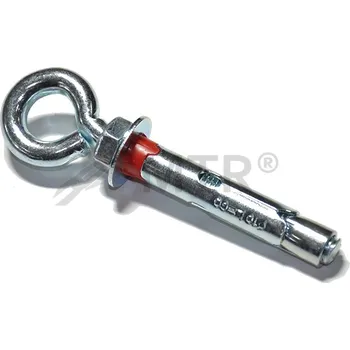 Hmoždinka MTR Kotva plášťová s okem Varianta: Kotva plášťová s okem M6x45mm, pr. 8mm galv. Zn