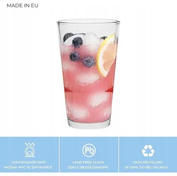 Sklenice Sklenice na drinky Trend Glass 345 ml 4 ks