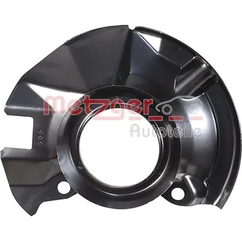 Brzdový kotouč Ochranný plech proti rozstřikování, brzdový kotouč METZGER 6115524