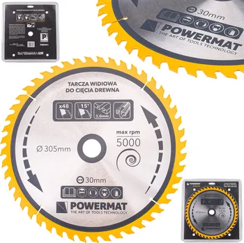 Pilový kotouč Pilový kotouč na dřevo 305x30 48z TDD-305x30x48Z