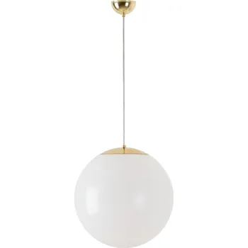 OSMONT ISIS S3 PE závěsné plastové svítidlo mosaz / bílá IP40 3000 K 27W LED - OSMONT OS ISI66241