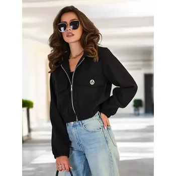 Dámská casual bunda Resti Women's Bomber Jacket Resti černá | hnědá | světle modrá 3407653