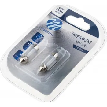 Přídavný světlomet Žárovka LED C5/C10W 31mm Premium, počet diod: 2x2835SMD, barva: studená bílá, Canbus: ano/typ patice: SV8,5-8 31mm LB360W NTY