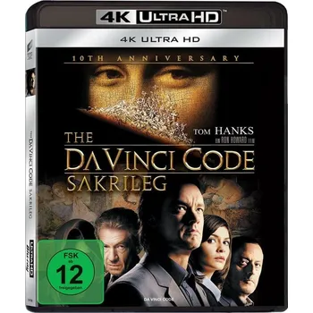 Blu-ray film Šifra mistra Leonarda (4K ULTRA HD BLU-RAY) - DOVOZ
