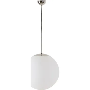 Svítidlo OSMONT ISIS P3 PM-M závěsné plastové svítidlo nerez / bílá IP40 40W E27 HF - OSMONT OS ISI63631