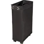 WENKO 69737800 - Koš na prádlo CORNO 18,5x60 cm černá