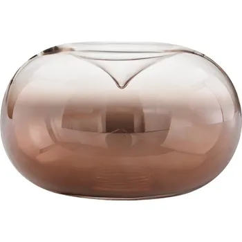 Příslušenství pro svítidlo FANEUROPE Skleněné stínidlo Giselle měděná kouřová - FANEUROPE FAN I-GISELLE-S18-RM