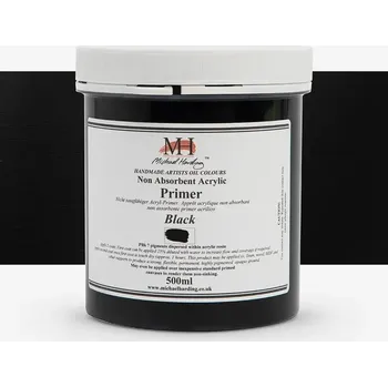 Primer Michael Harding pro akrylové i olejové malby - Black Objem: 500 ml