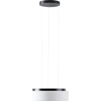 OSMONT ERIS LE3 závěsné skleněné svítidlo černá / bílá IP40 4000 K 34W LED - OSMONT OS ERI67894