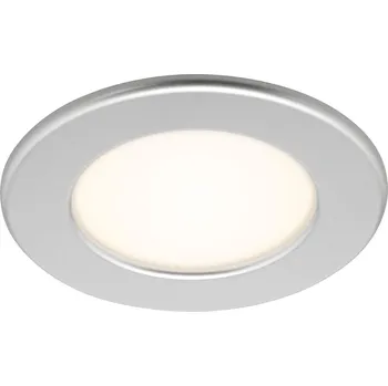Bodové svítidlo BRILONER LED vestavné svítidlo, pr. 11,5 cm, 6 W, matný chrom - BRILONER BRI 7053-014