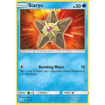 Volný čas Pokémon TEU 028/181 Staryu - Team Up Stav: Near Mint, Verze: NORMAL