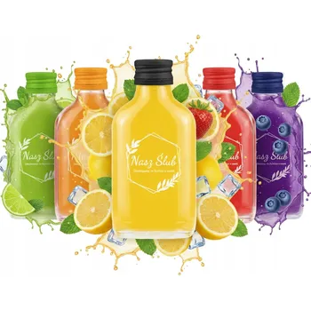 Obraz 5x 100ml PLACATKA s potiskem motivem SVATEBNÍ HOSTINA