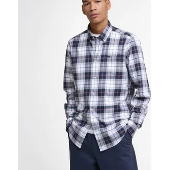 Barbour Wetheram Tailored Long-Sleeved Shirt — Riverstone Tartan
