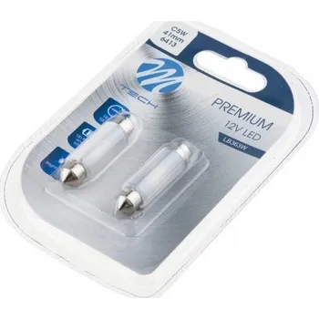 Přídavný světlomet Led žárovka C5/C10W 41 mm Premium, počet diod: 2x2835SMD, barva: studená bílá, Canbus: ano, typ patice: SV8,5-8 41 mm LB363W NTY