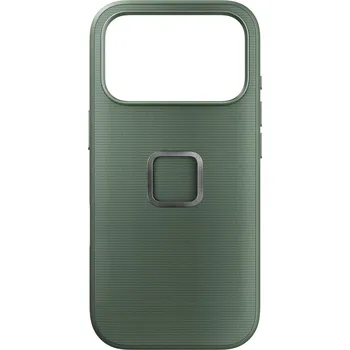Náhradní kryt pro mobilní telefon Peak Design Everyday Case pro iPhone 17 - iPhone 17 Pro, Sage (zelená šalvěj), Bez poutka