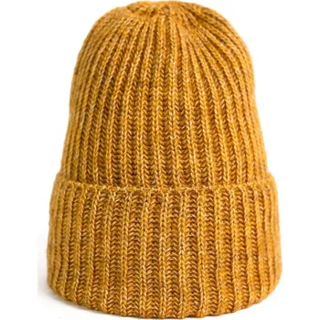 Čepice Pletená dámská čepice Peneloppe 24817 Velikost: ONE SIZE, Barva: Hořčicová