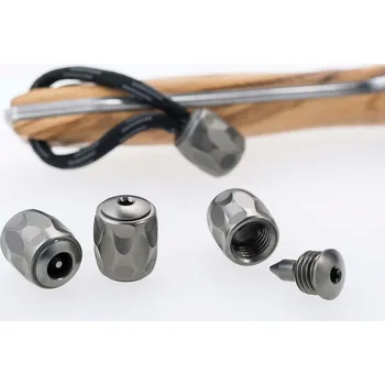 LionSTEEL Tip Titanium Pearl With Screw Grey