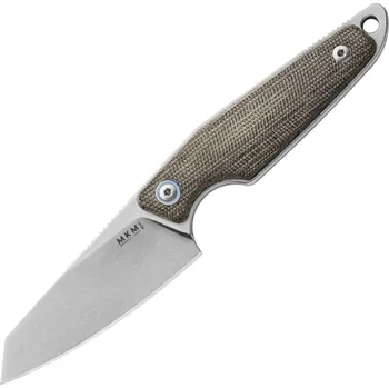Pracovní nůž Maniago MKM Makro 2 Sheepsfoot Green Micarta