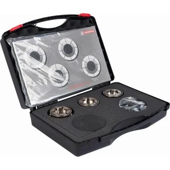 Sada na opravu pneumatiky Invento Set 3 objímky 54 - 78 mm v pouzdru pro vystředění ráfku