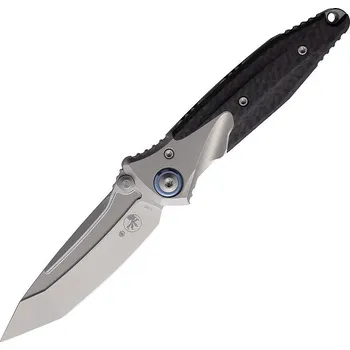 turistický batoh Microtech Socom Bravo Mini T/E Plain Tanto Blade Carbon Scales