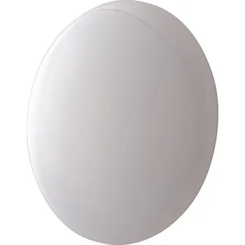 FANEUROPE Koupelnové stropní LED svítidlo Moon kruhové, bílé, 24 W, 2460 lm, CCT, IP44, 40 x 10 cm - FANEUROPE FAN I-MOON-R40-CCT