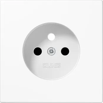Příslušenství pro svítidlo JUNG Maska zásuvky 230V s clonkami - JUNG JU LS1521FKIWWPL-1