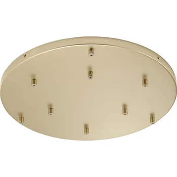 Příslušenství pro svítidlo FANEUROPE Rozeta PIREX kruhový rám zlatá A 9 FORI 52x4,1cm - FANEUROPE FAN BASE-S-R9-ORO