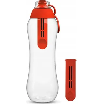 Láhev FILTRAČNÍ LAHEV DAFI 0,5L + 2 FILTRY ČERVENÁ