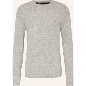 Pánská móda Tommy Hilfiger Pánský Svetr, světle šedá, S