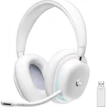 Logitech G 981-001083 sluchátka / náhlavní souprava Sluchátka s mikrofonem Bezdrátový Přes hlavu Hraní Bluetooth Bílá