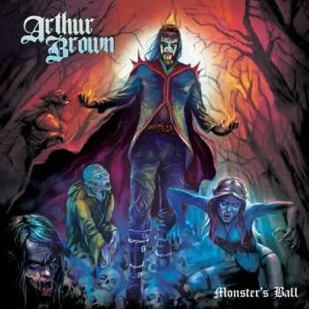 Hudba LP Arthur Brown: Monster's Ball CLR 2022 Marbled Coloured Red Marble Vinyl
