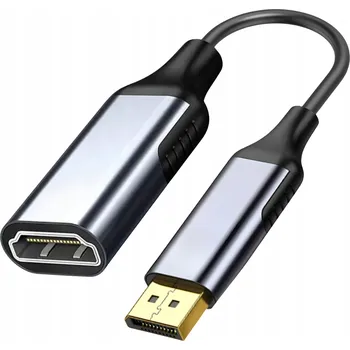Video kabel Adaptér DisplayPort na HDMI 2.0 Co2 0,24 m 4K 60Hz