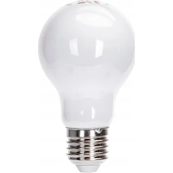 Žárovka Žárovka E27 A60 LED 8W Filament, studená bílá, mléčné sklo