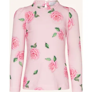 Dámské tričko Monnalisa Dívčí Tričko S Dlouhým Rukávem S Volánky, světle...