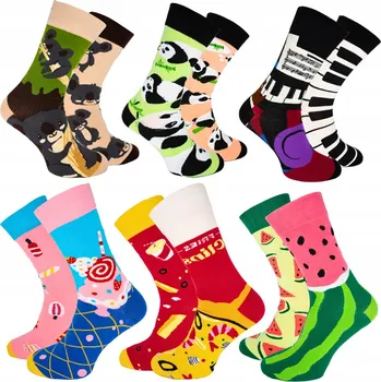 Pánské ponožky Ponožky NT vícebarevné 44-46 6 ks