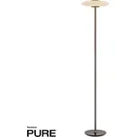 PAULNEUHAUS LED stojací svítidlo PURE Vitrum 2700K hnědá / opál - PAUL NEUHAUS PN 481-34