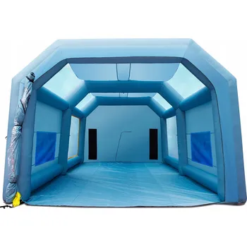 Stan SucceBuy Nafukovací Stan pro Auto Venkovní 10x6x4M 1100W Modrý