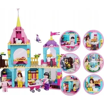 ostatní stavebnice STAVEBNICE ELEFUN C0216A ZÁMEK PRO PRINCEZNU 631 DÍLŮ