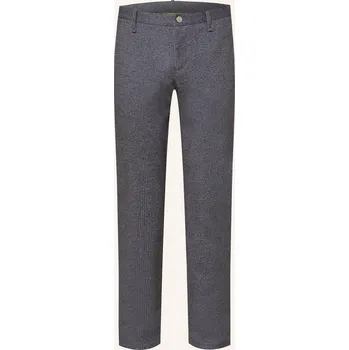 Pánské kalhoty Alberto Pánské Chino Kalhoty Fred Regular Fit, tmavě modrá /...