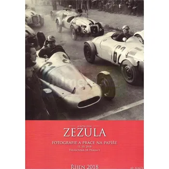 Umění Aukční dům Zezula : katalog 60. aukce Fotografie a práce na papíře - Antonín Zezula, Jitka Vězdová, Františka Mazáčová