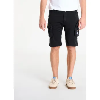 Pánské kraťasy Šortky Alpha Industries Inc. Crew Short Patch Black L
