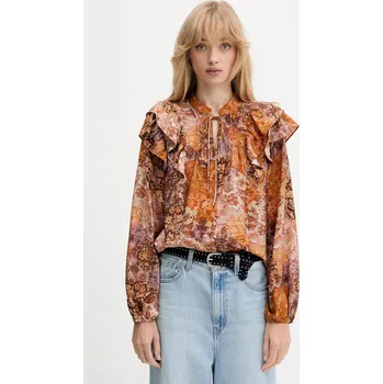 Pánské oblečení Košile Desigual ROMANTICA 25WWBW08 oranžová 22A, vel. M