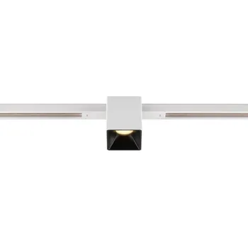 Bodové svítidlo SLV - BIG WHITE FIX-IT! 48V, DALI, úhlový, standardní stopa, spot, 3000 K, 6,6 W, 36°, bílý / černý - BIG WHITE (SLV) LA 1008973