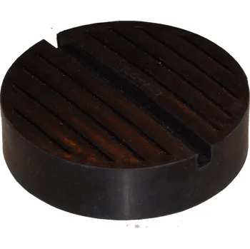 zvedák Gumová podložka pod zvedák na talíř 10,5-11,5 cm s drážkou