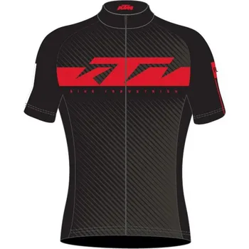 cyklistický dres Cyklistický dres KTM FACTORY LINE RACE červená/černá Velikost: S