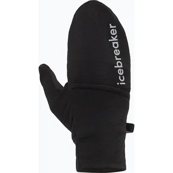 Módní doplněk Trekingové rukavice Icebreaker Merino Sierra Convertible Mitten black