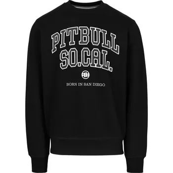 Pánská mikina PitBull West Coast - pánská mikina SO CAL černá L