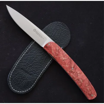 turistický batoh Maserin 380/RR Gourmet Folder Knife Red Burl Wood
