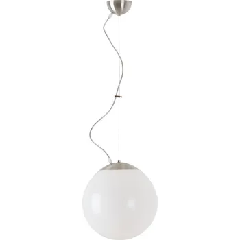 OSMONT ISIS L2 PM závěsné plastové svítidlo kartáčovaná nerez / bílá IP40 4000 K 20W LED - OSMONT OS ISI64691