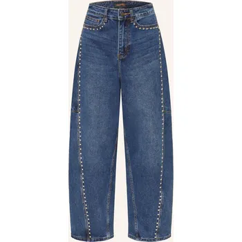 Dámské džíny Miss Goodlife Dámské Barrel Džíny S Nýty, blue, 38